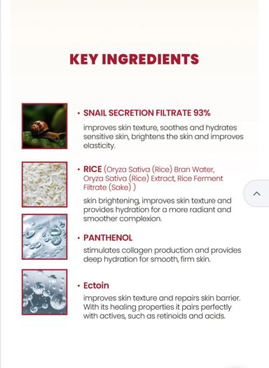 K-Secret SEOUL 1988 Cream: Snail Mucin 93% + Rice