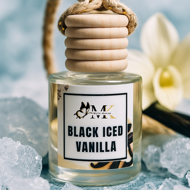 Black Iced Vanilla Car Freshener