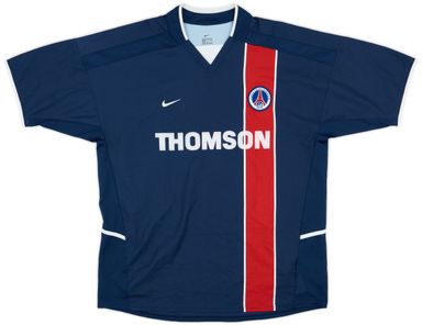 PSG 2001/01 Home Shirt (Navy / Red / White)