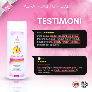 Aurahijab Shampoo 230ml 