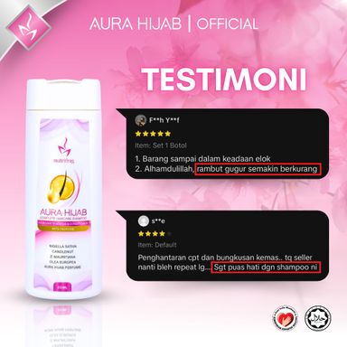 Aurahijab Shampoo 230ml 