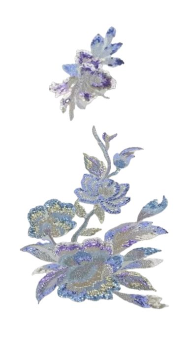 The Blue Peony Veil 