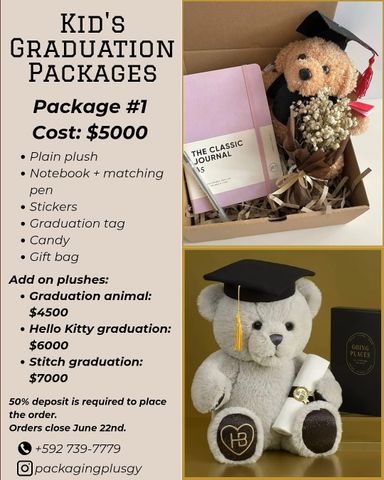 Kid's Graduation Packages