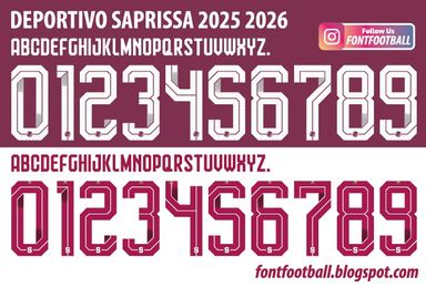 Font Vector Deportivo Saprissa 2025 2026 kit