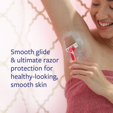Skintimate Dry Skin Women’s Shave Gel, Fresh Scent, Moisturizing Shaving Cream Twin Pack, 7 oz Each