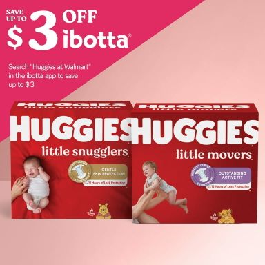 Huggies Little Snugglers Baby Diapers, Size 1 (8-14 lbs), 84 Ct