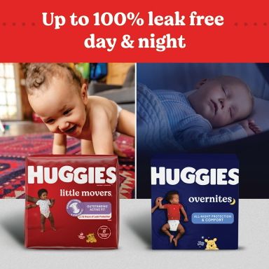 Huggies Little Snugglers Baby Diapers, Size 1 (8-14 lbs), 84 Ct