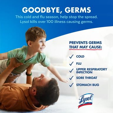 Lysol Disinfectant Sanitizing Antibacterial Spray, Deodorizing, Crisp Linen, 19 fl oz