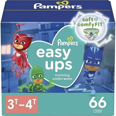 Pampers Easy Ups Boys & Girls Bluey Potty Training Pants - Size 3T-4T, 66 Count, Training Underwear