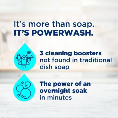 Dawn Powerwash Spray, Dish Soap, Dishwashing Liquid, Crisp Lilac, 16 Fl Oz