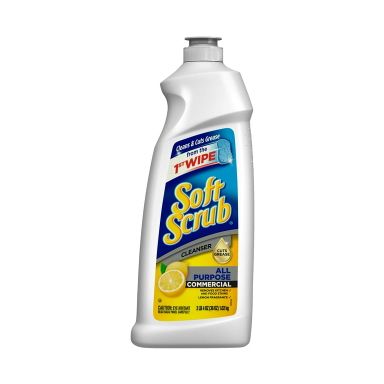 Soft Scrub All Purpose Commercial Surface Cleanser, Lemon, 36 Fluid Ounces