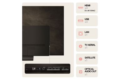 LG TV 77C46 - 77 inch OLED evo AI Smart TV