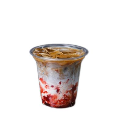 Strawberry Latte-Cold