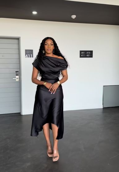 Asymmetrical Chic dress