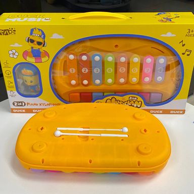 2IN1 PIANO XYLOPHONE MUSIC TOY