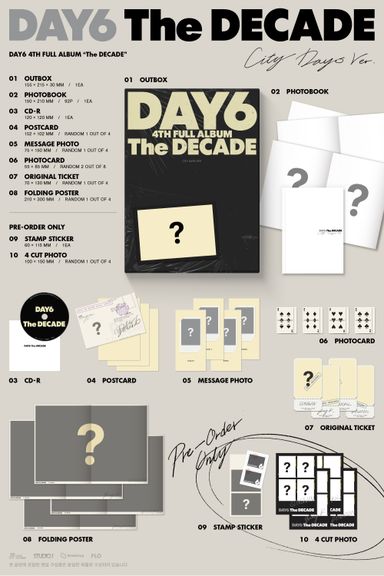 DAY6 4th Full Album <The DECADE>