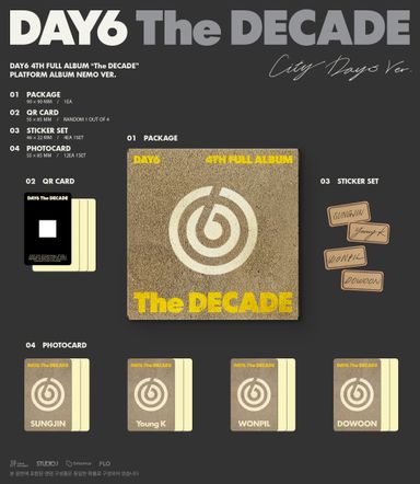 DAY6 4th Full Album <The DECADE>