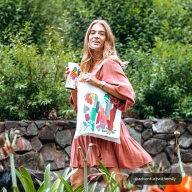 STTOKE Summer Blooms Tote Bag