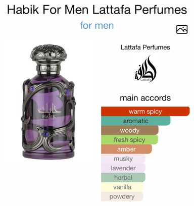 Habik For Men by Lattafa Perfumes