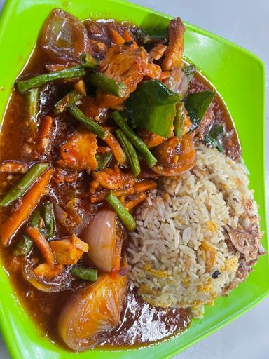 Nasi Goreng Paprik Ayam