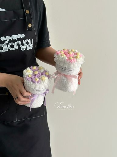 Crochet Flower Mini Size Bouquet 