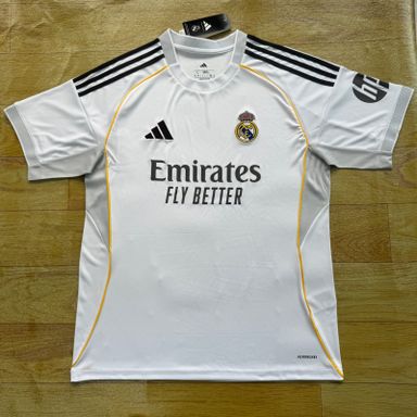 Real Madrid Home 25/26 Fans Authentic