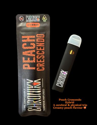 Chronikx Peach Crescendo 1ml Disposable Vape