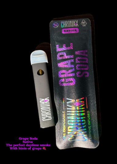 Chronikx Grape Soda 1ml Disposable Vape