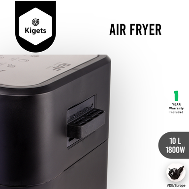 10L Digital Air Fryer with Visible Window