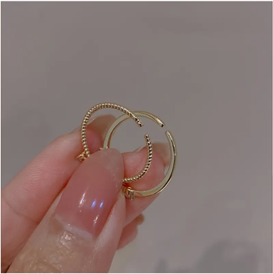 Gold colour rings