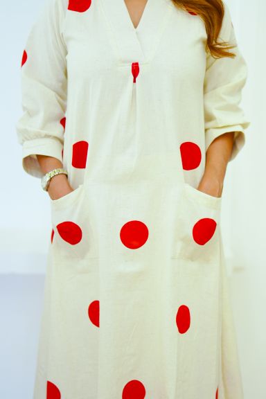 Red Polka Set