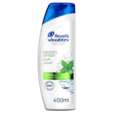 Head & shoulders Menthol Fresh 400 ml - هيد اند شولدرز النعناع المنعش 400 مل