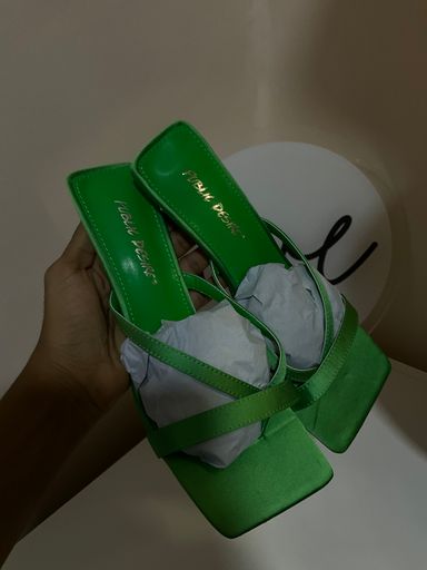 Satin Mules