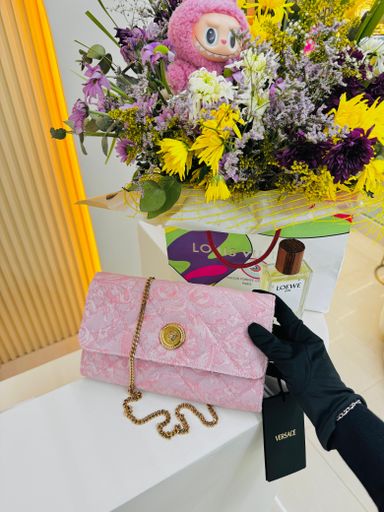 -50%‼️bBolsinha Versace Medusa coin  