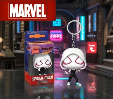 SPIDERMAN FUNKO POP KEYCHAINS