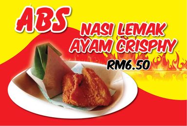 ABS Nasi Lemak Ayam Crisphy