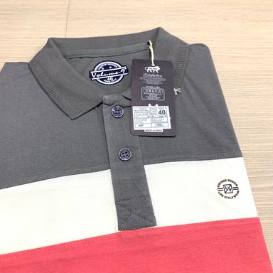 VOLUME-9 STRIPPED POLO- 8
