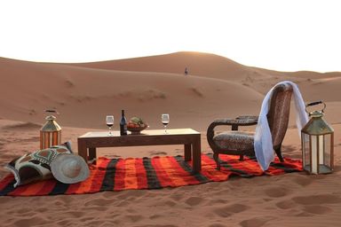 Merzouga Luxury Desert Camp overnight camel trekking 