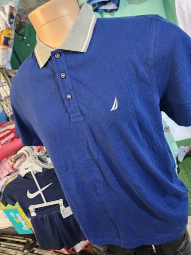 Nautica Men authentic polo tees Navy blue 💙 