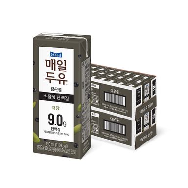 매일 검은콩두유 저당 Low-sugar Black Bean Soymilk 190ml*24 pack