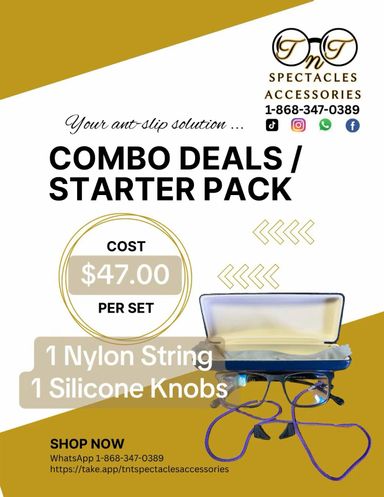 1 Nylon String + 1 Pair Silicone Knobs