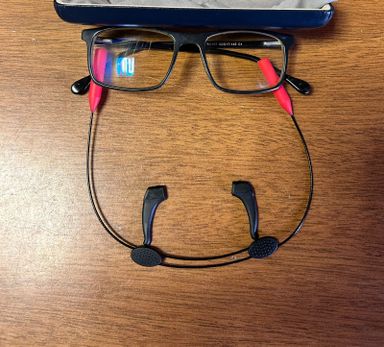 1 Rubber Cord + 1 Pair Silicone Tips