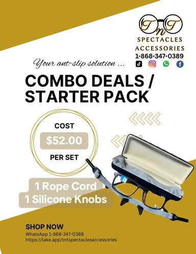 1 Rope Cord + 1 Pair Silicone Knobs