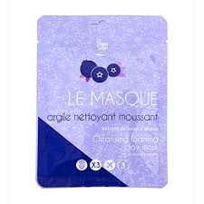 Le masque argile nettoyant moussant