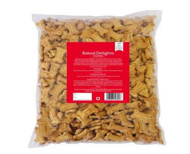 Drools Baked Delights Boneshape Cookies 800g