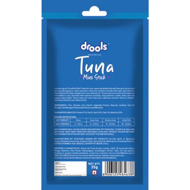 Drools Tuna Mini Sticks Cat Treats 35g