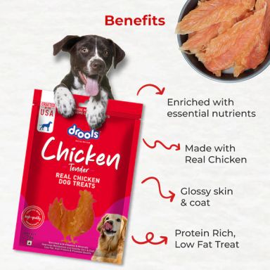Drools Chicken Tender Dog Treats 70g