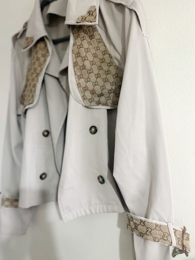 Custom made Gucci Cropped Trench 