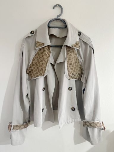Custom made Gucci Cropped Trench 