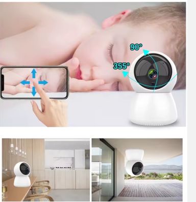 WI-FI SMART IP CAMARA INDOOR C24 2MP 
